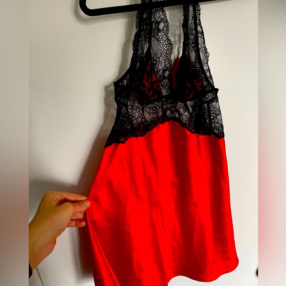 Vs satin babydoll